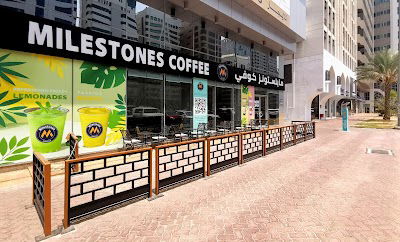 Milestones Coffee Airport Road Abu Dhabi - مايلستونز كوفي طريق المطار أبوظبي