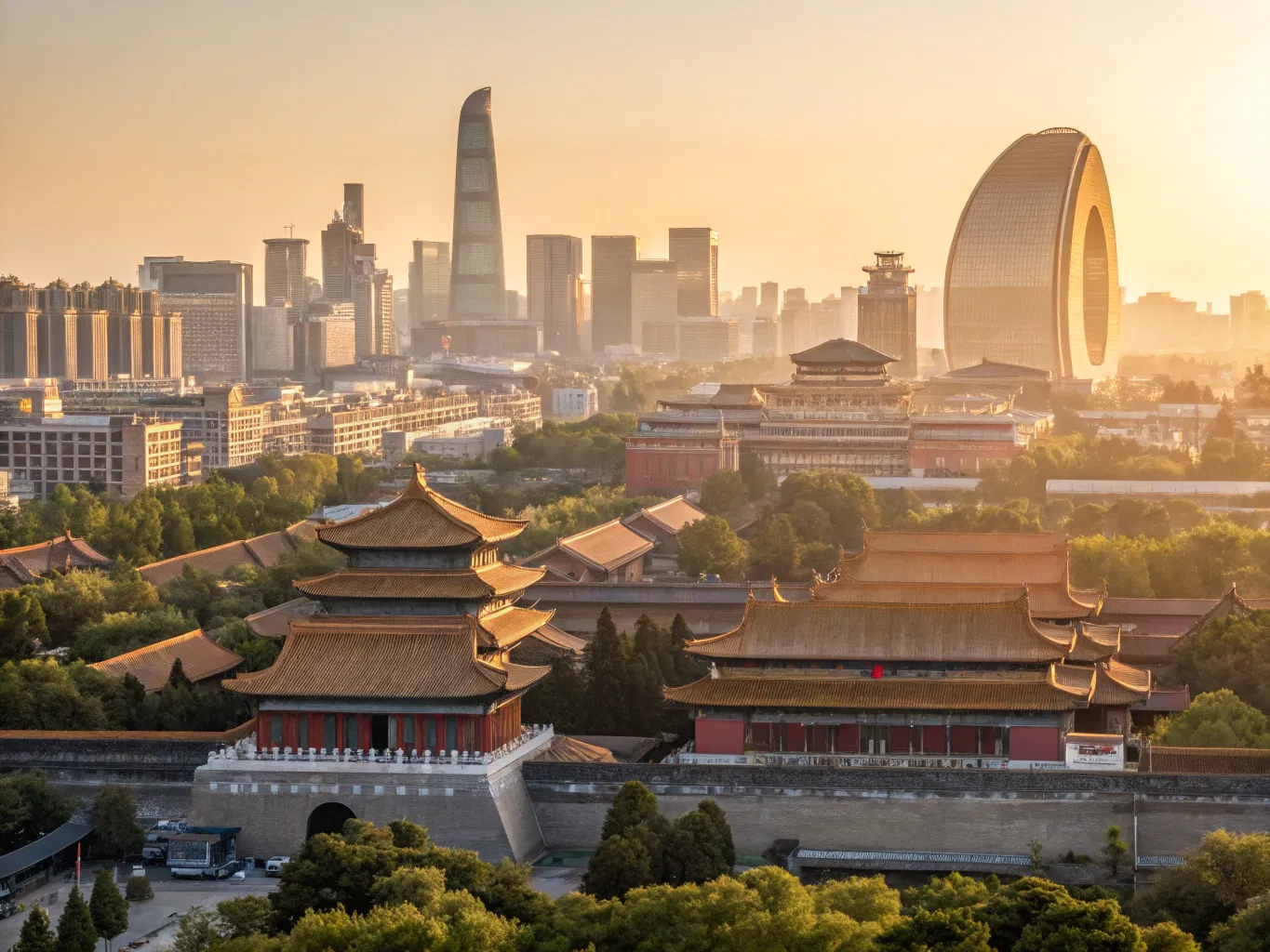 Beijing skyline