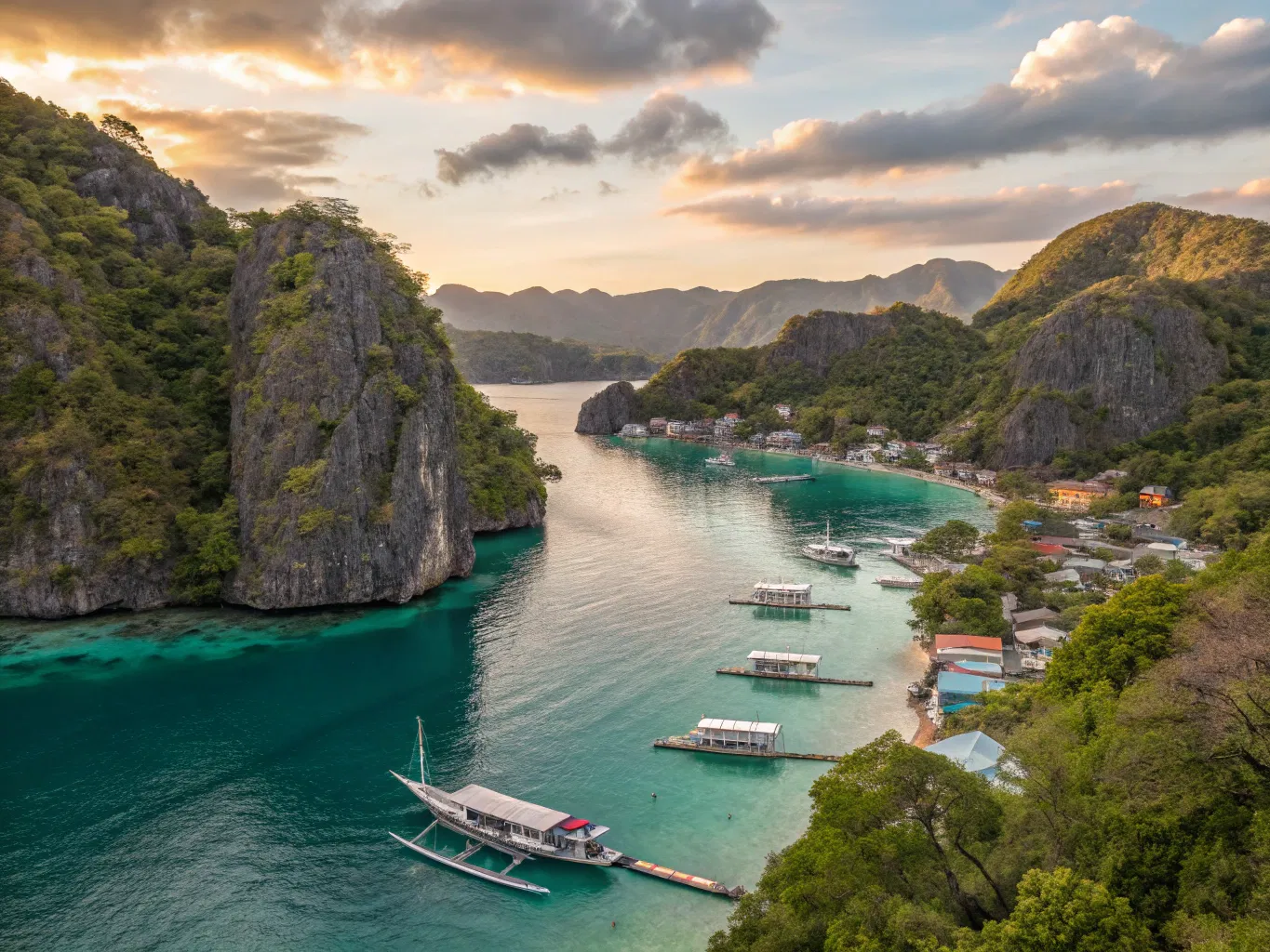 Coron skyline