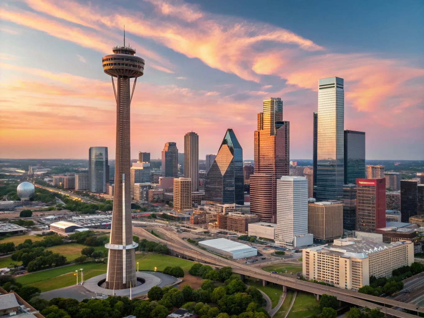 Dallas skyline