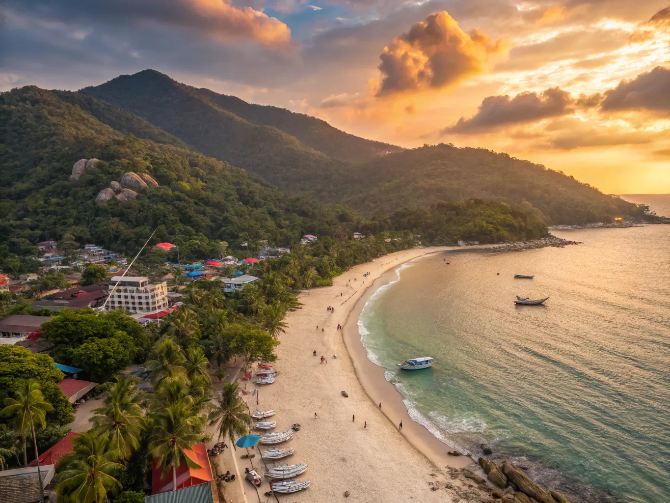 Koh Phangan skyline