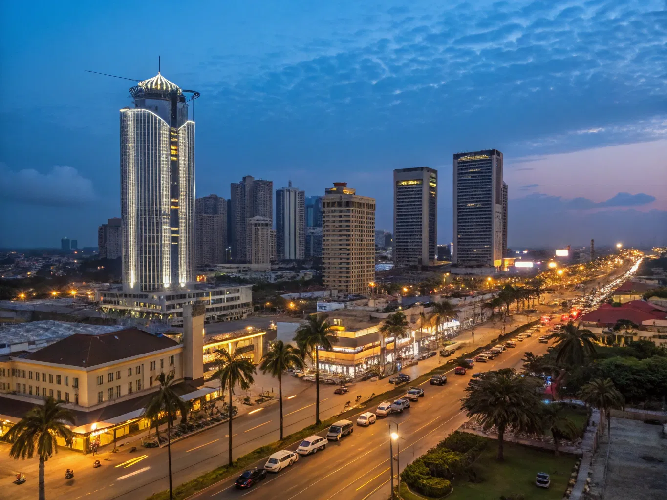 Lagos skyline