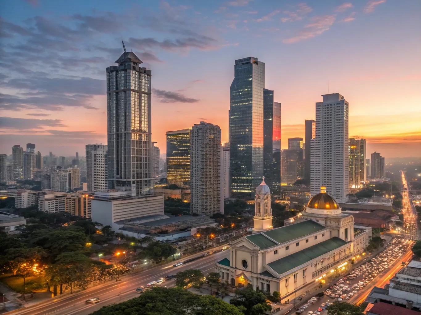 Manila skyline