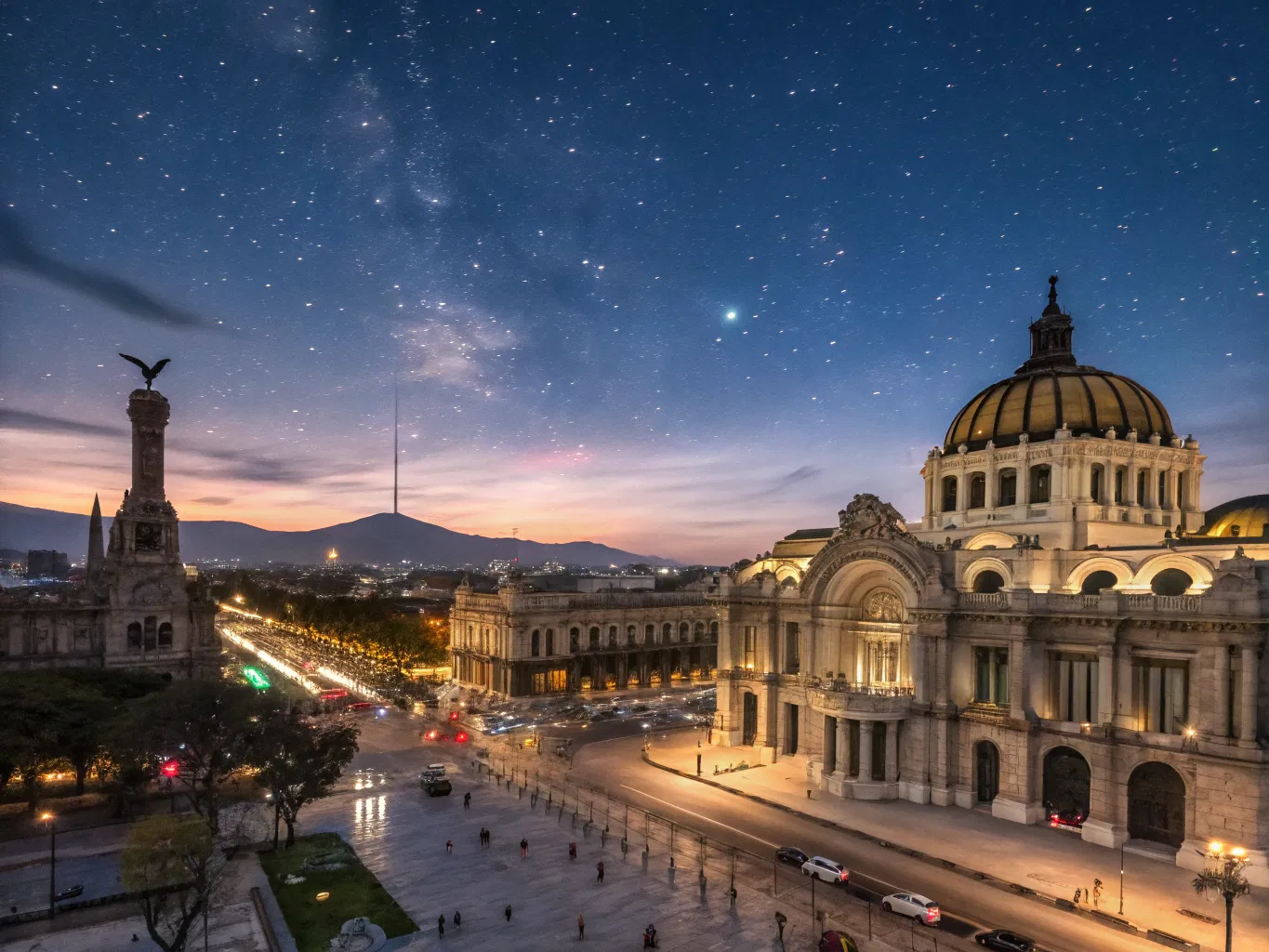 Mexico City skyline