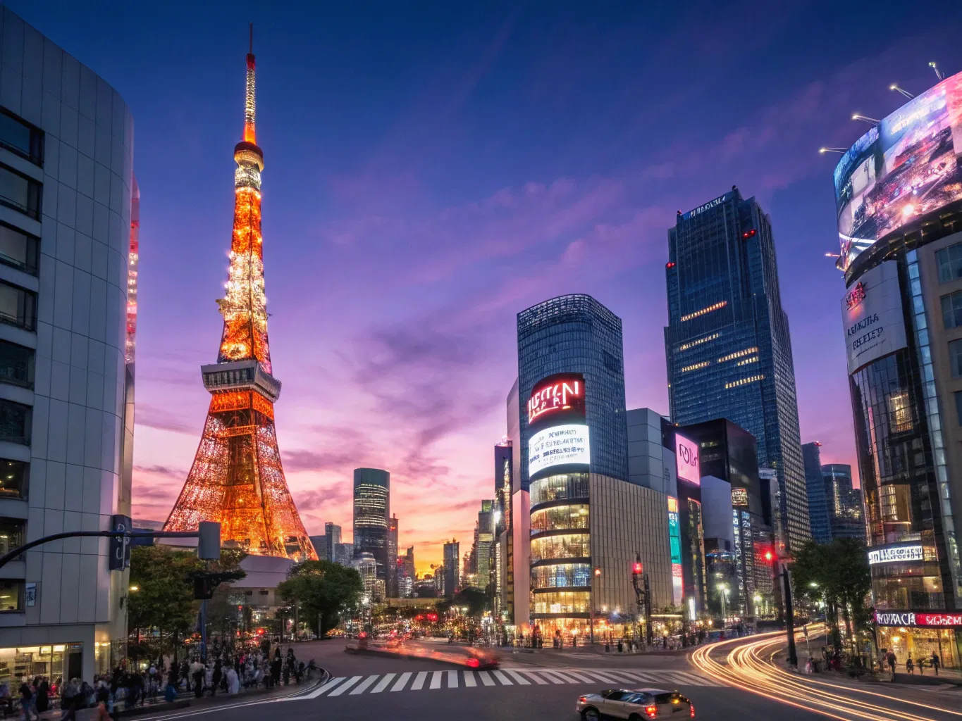 Tokyo skyline